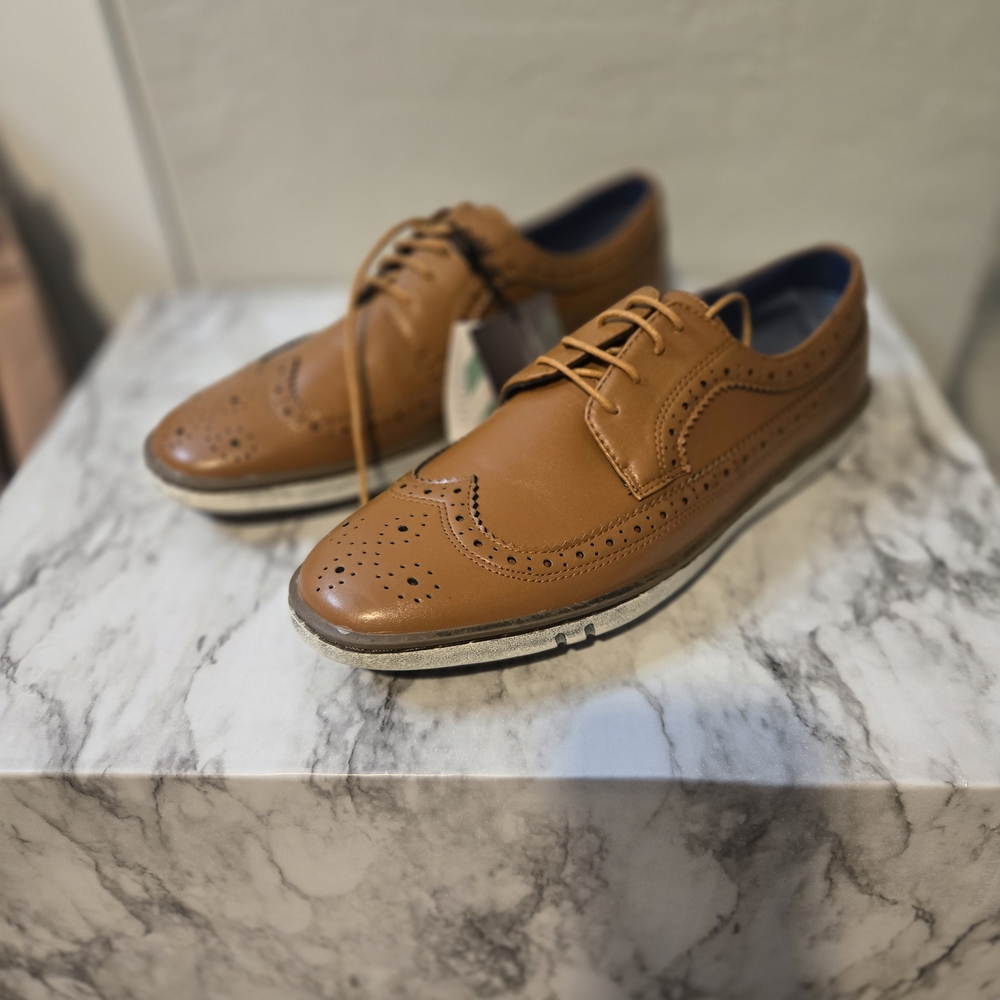 Elegant Brown Men's Oxford Shoes